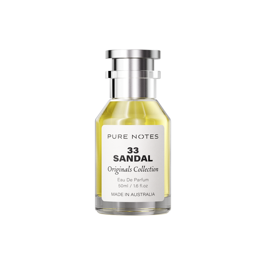 33 Sandal 50ml sandalwood cedarwood violet musk EDP Pure Notes AU