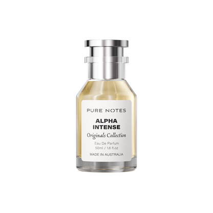 Alpha Intense 50ml pear lavender mint bergamot EDP Pure Notes AU
