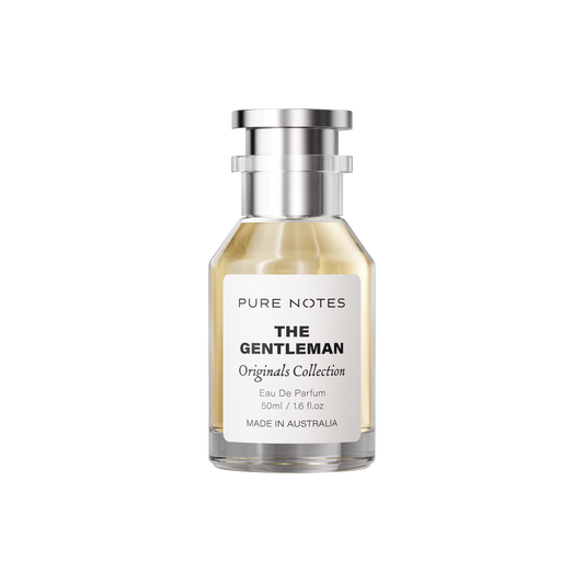 The Gentleman 50ml bergamot coconut tonka bean EDP Pure Notes AU