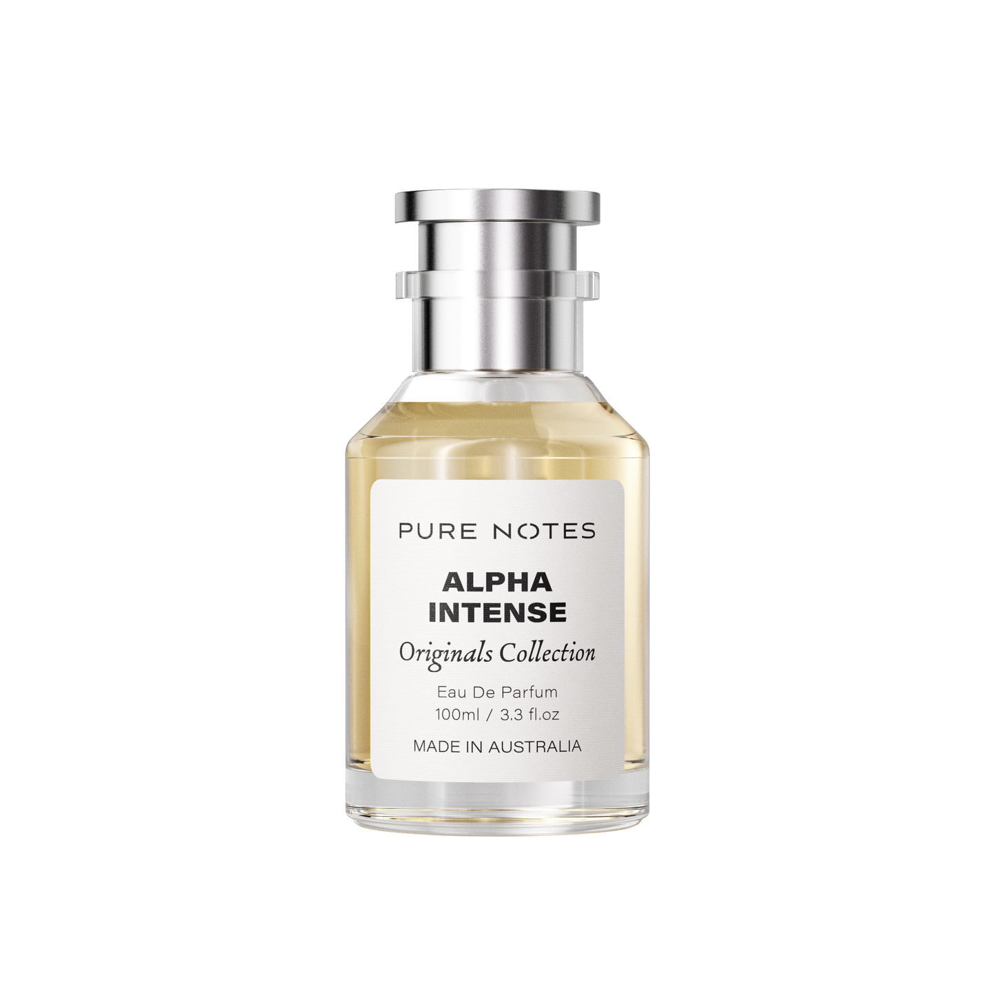 Alpha Intense pear lavender mint bergamot cedar vanilla bold EDP Pure Notes AU