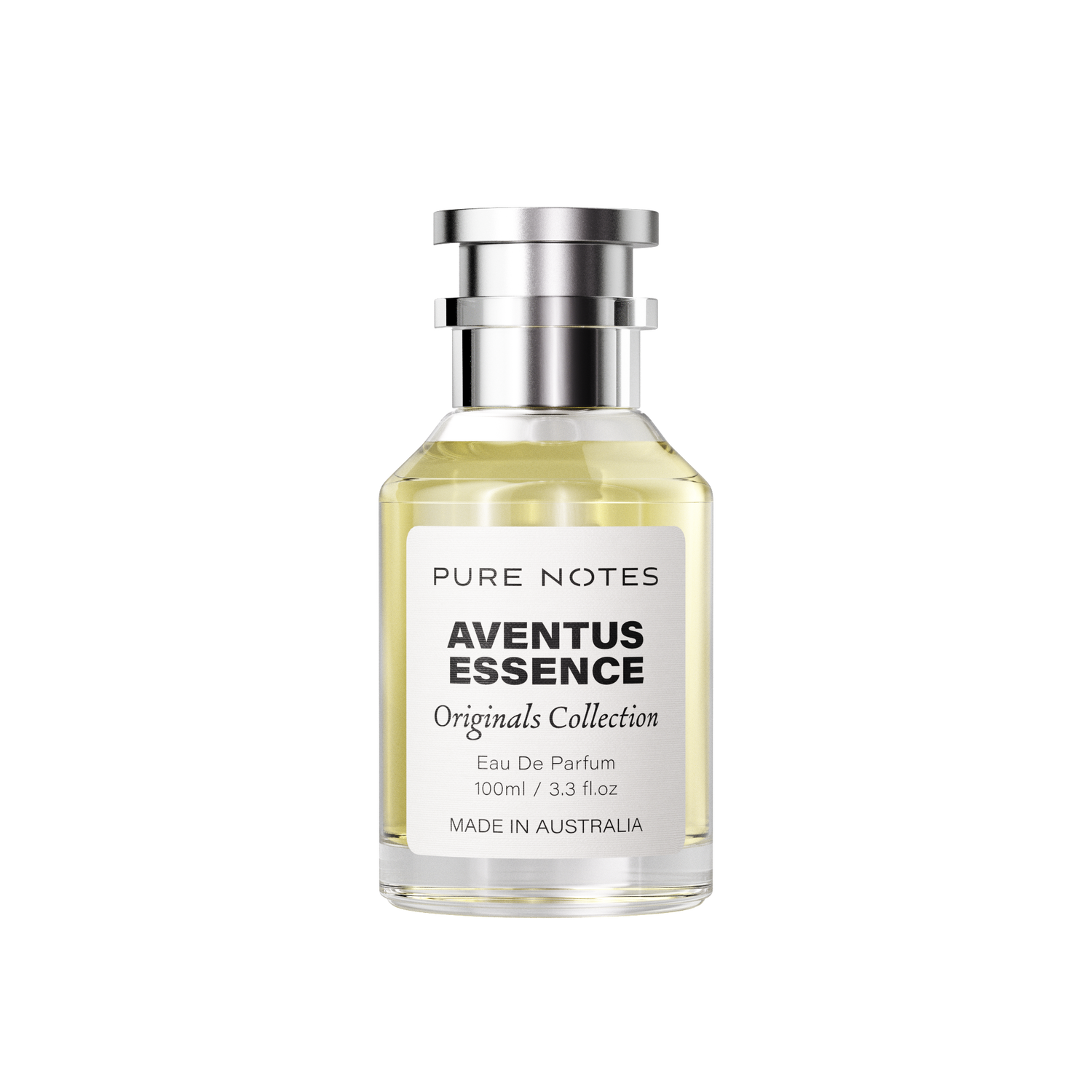 Aventus Essence pineapple blackcurrant birch oakmoss rose fresh EDP Pure Notes AU