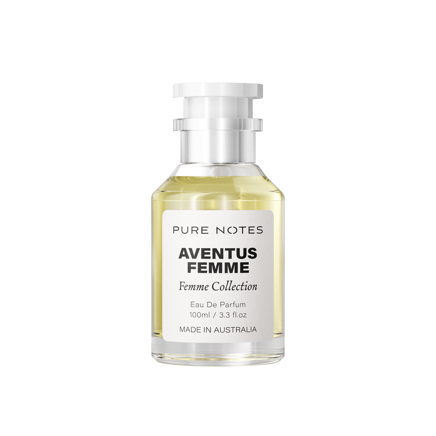 Aventus Femme green apple bergamot rose patchouli fruity EDP Pure Notes AU