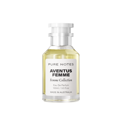 Aventus Femme green apple bergamot rose patchouli fruity EDP Pure Notes AU