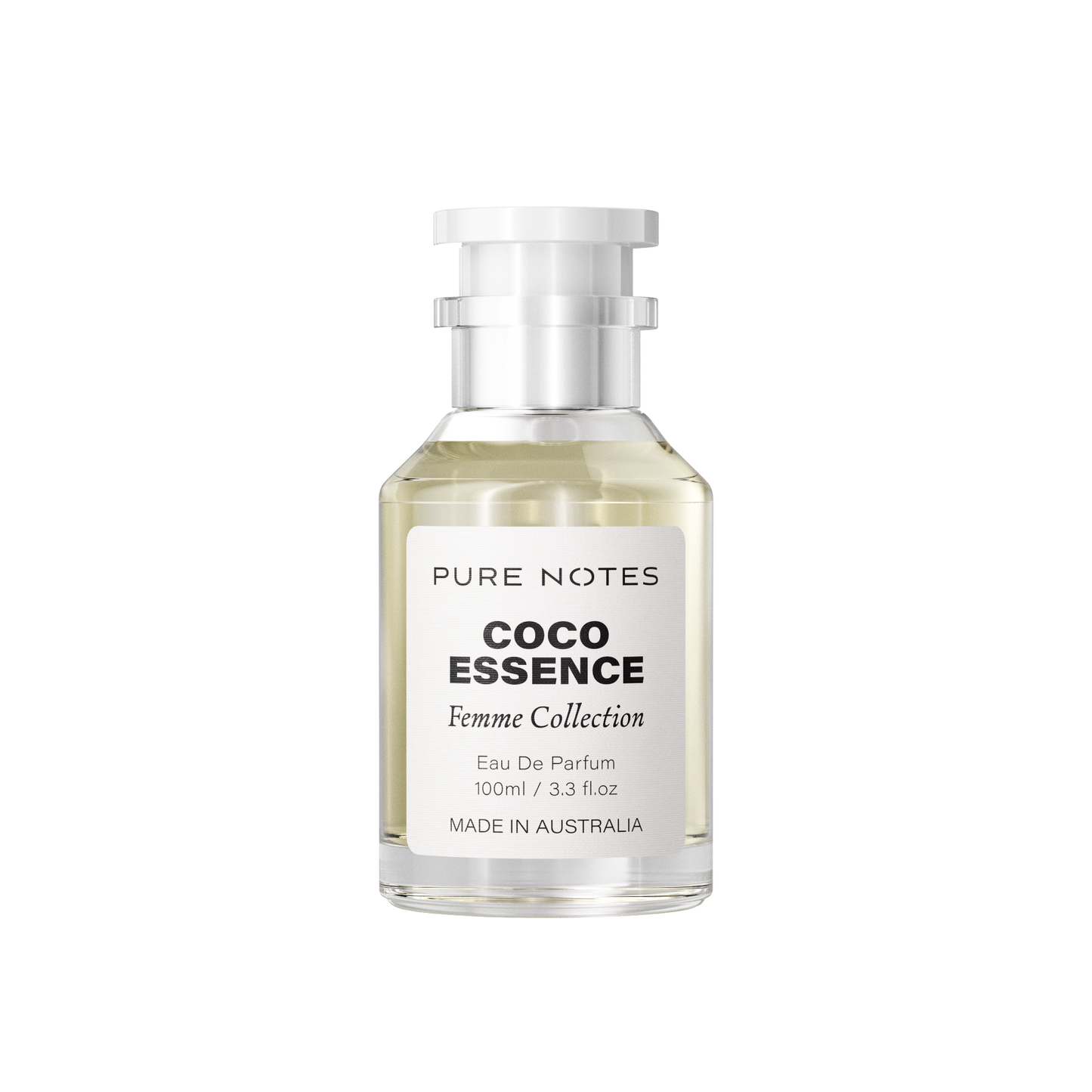Coco Essence jasmine rose orange patchouli vanilla chic EDP Pure Notes AU