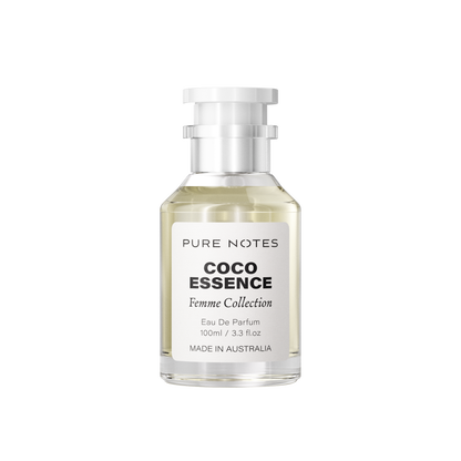 Coco Essence jasmine rose orange patchouli vanilla chic EDP Pure Notes AU