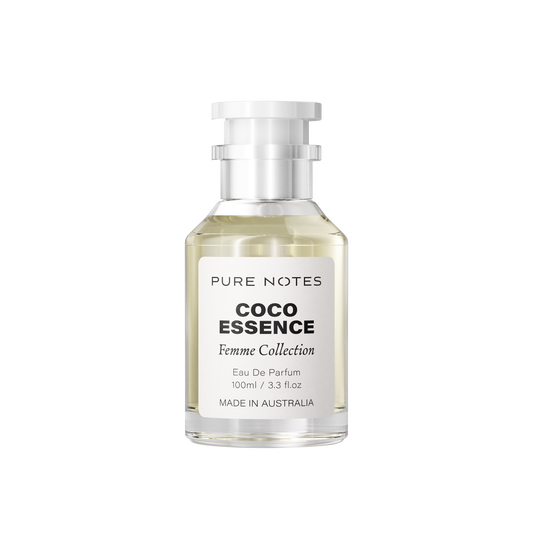 Coco Essence jasmine rose orange patchouli vanilla chic EDP Pure Notes AU