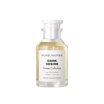 Dark Desire coconut plum jasmine rose tuberose sandalwood oriental EDP Pure Notes AU