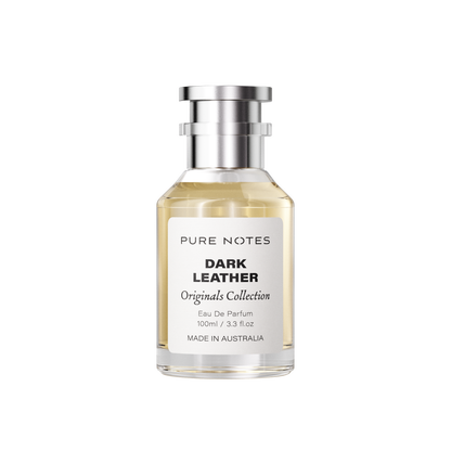 Dark Leather bergamot leather iris ylang-ylang patchouli bold EDP Pure Notes AU