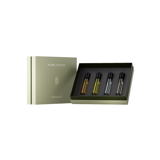Pure Notes AU Discovery Set four 5ml perfume vials sampler gift box