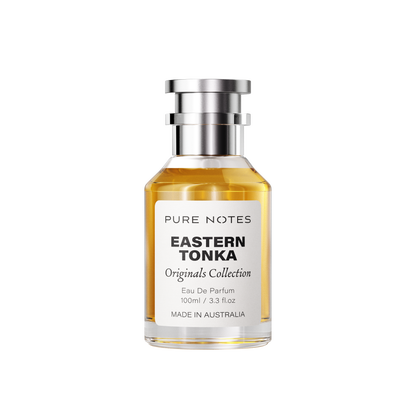 Eastern Tonka tonka bean cinnamon sandalwood amber lemon spicy EDP Pure Notes AU