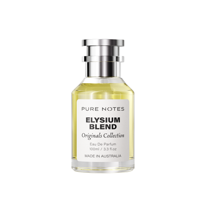 Elysium Blend bergamot blackcurrant rose vetiver citrus EDP Pure Notes AU