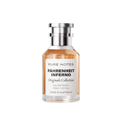Fahrenheit Inferno leather cedar patchouli lavender bold spicy EDP Pure Notes AU
