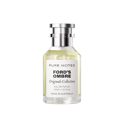 Ford's Ombre leather amber cardamom jasmine moss bold EDP Pure Notes AU
