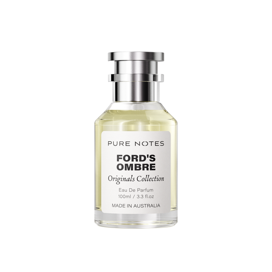 Ford's Ombre leather amber cardamom jasmine moss bold EDP Pure Notes AU