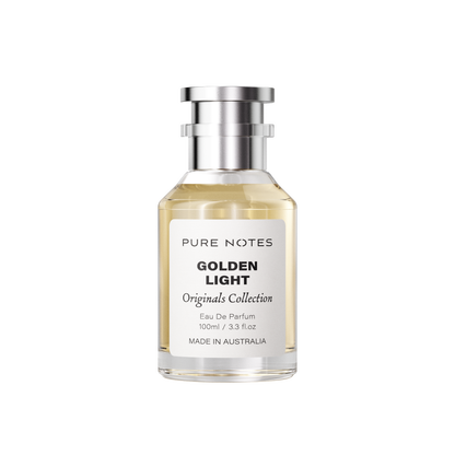 Golden Light peach apple blossom pineapple musk patchouli fruity EDP Pure Notes AU