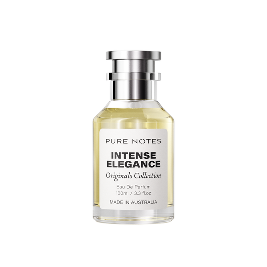 Intense Elegance oud leather iris lavender cedarwood woody EDP Pure Notes AU