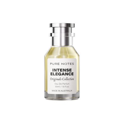 Intense Elegance 50ml oud leather iris EDP Pure Notes AU