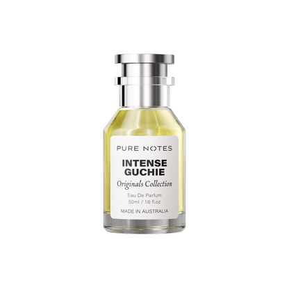 Intense Guchie 50ml oud amber pear rose EDP Pure Notes AU
