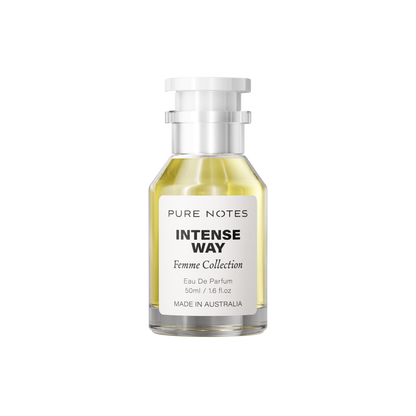 Intense Way 50ml floral citrus jasmine EDP Pure Notes AU