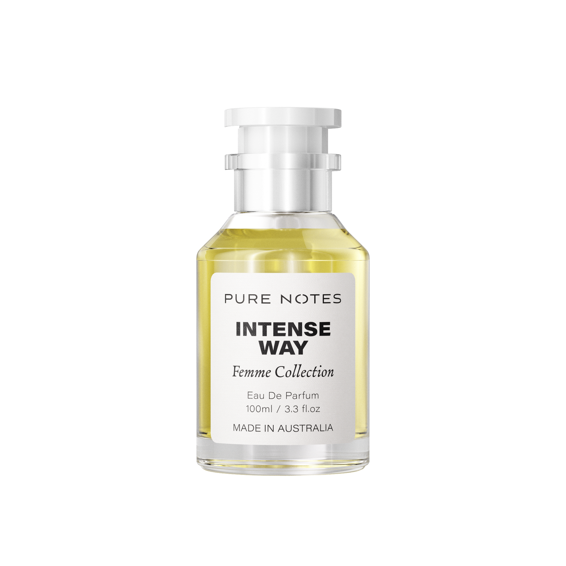 Intense Way bergamot jasmine tuberose vanilla cedarwood floral EDP Pure Notes AU