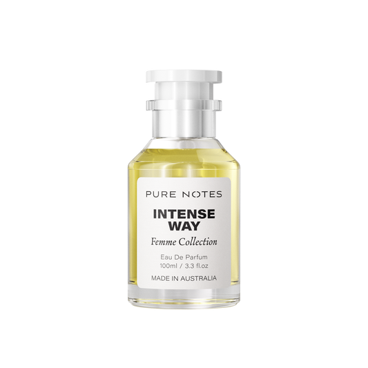 Intense Way bergamot jasmine tuberose vanilla cedarwood floral EDP Pure Notes AU