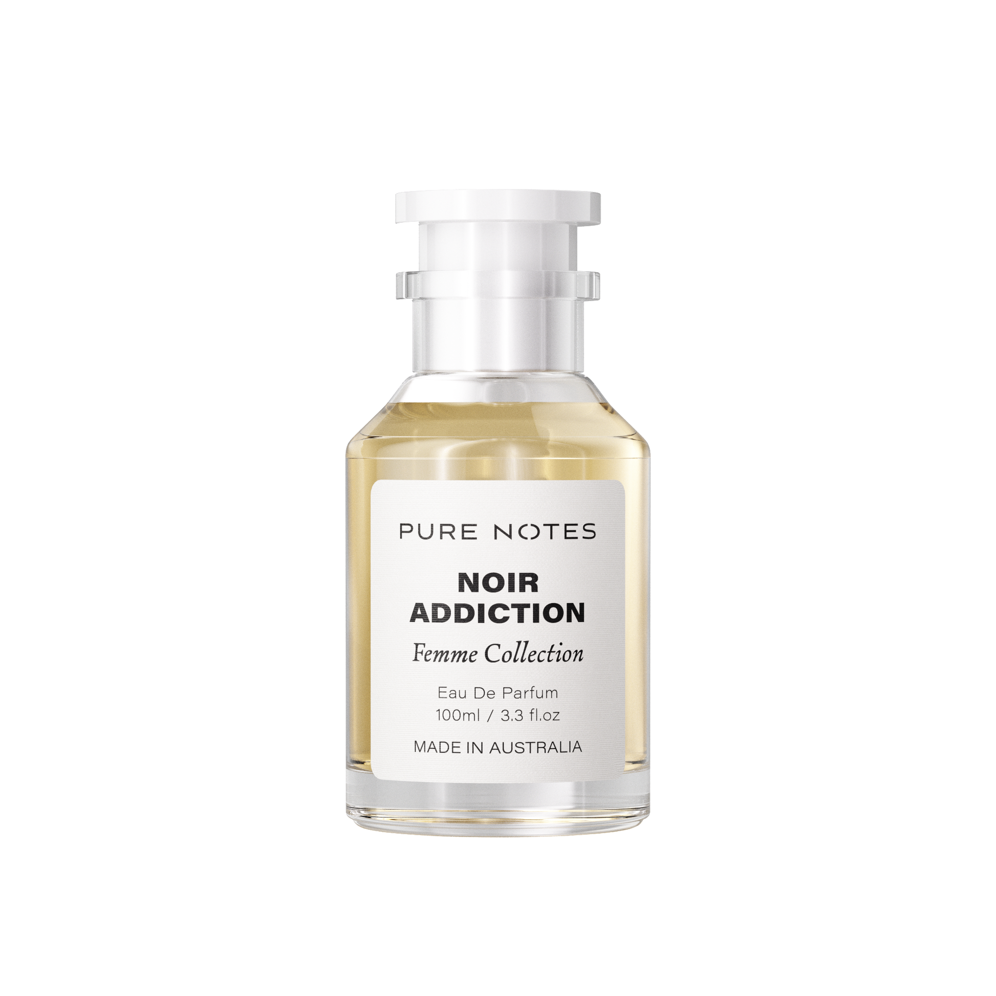 Noir Addiction pear pink pepper jasmine patchouli vanilla oriental EDP Pure Notes AU