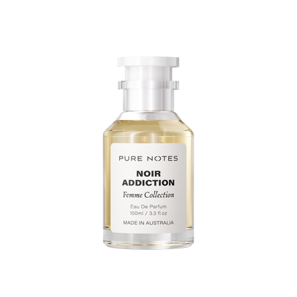 Noir Addiction pear pink pepper jasmine patchouli vanilla oriental EDP Pure Notes AU