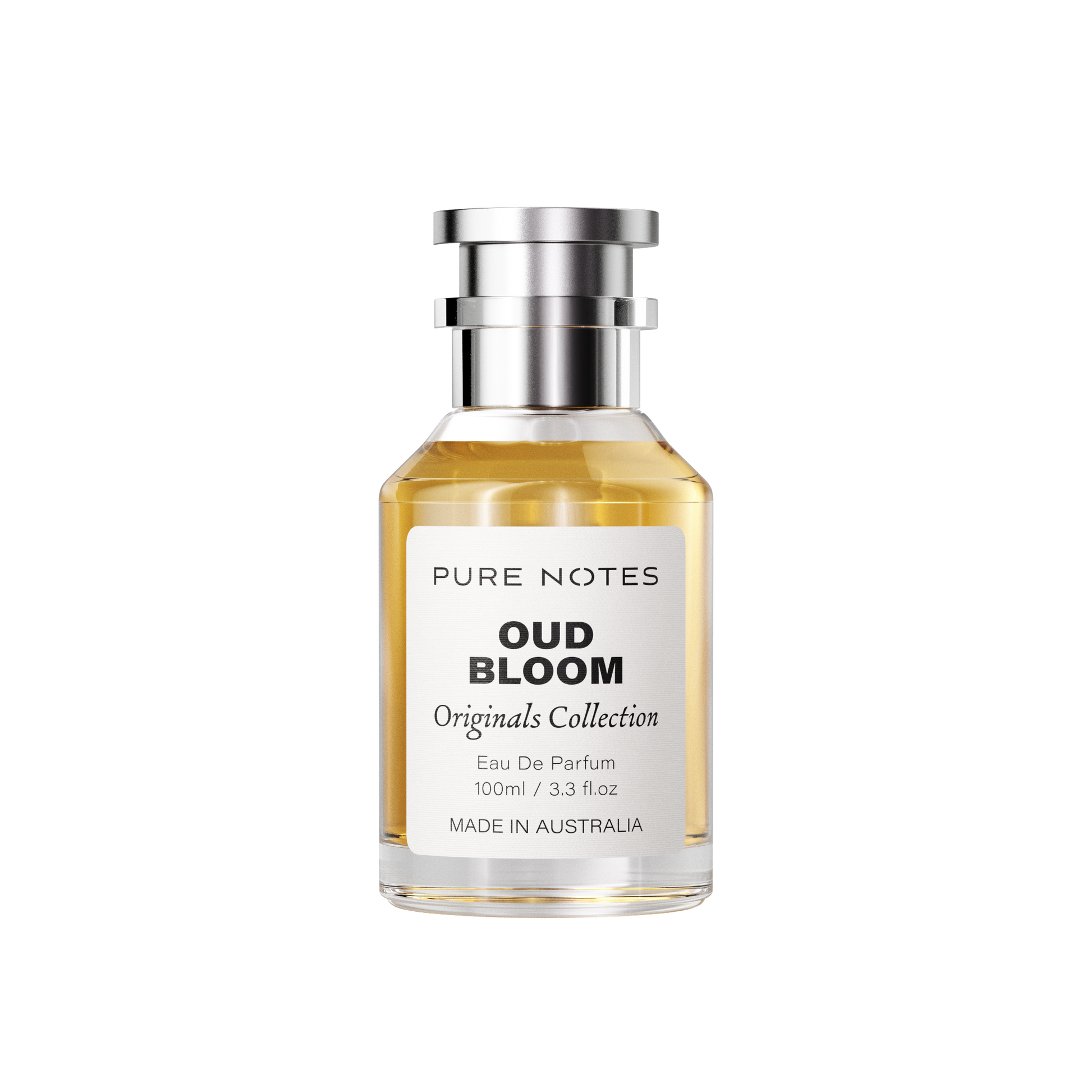 Oud Bloom oud rose gardenia saffron patchouli floral oriental EDP Pure Notes AU