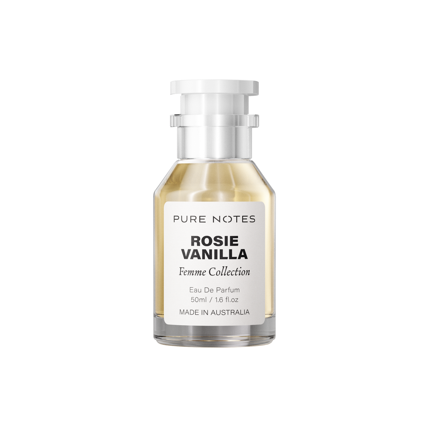 Rosie Vanilla 50ml rose vanilla musk EDP Pure Notes AU