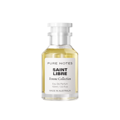 Saint Libre mandarin lavender jasmine cedarwood vanilla fresh EDP Pure Notes AU