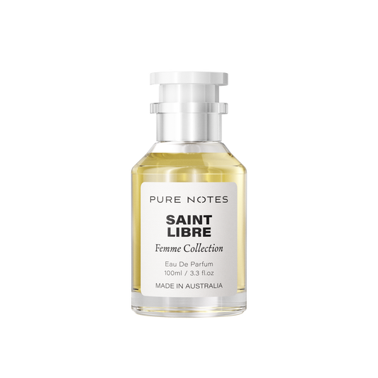 Saint Libre mandarin lavender jasmine cedarwood vanilla fresh EDP Pure Notes AU