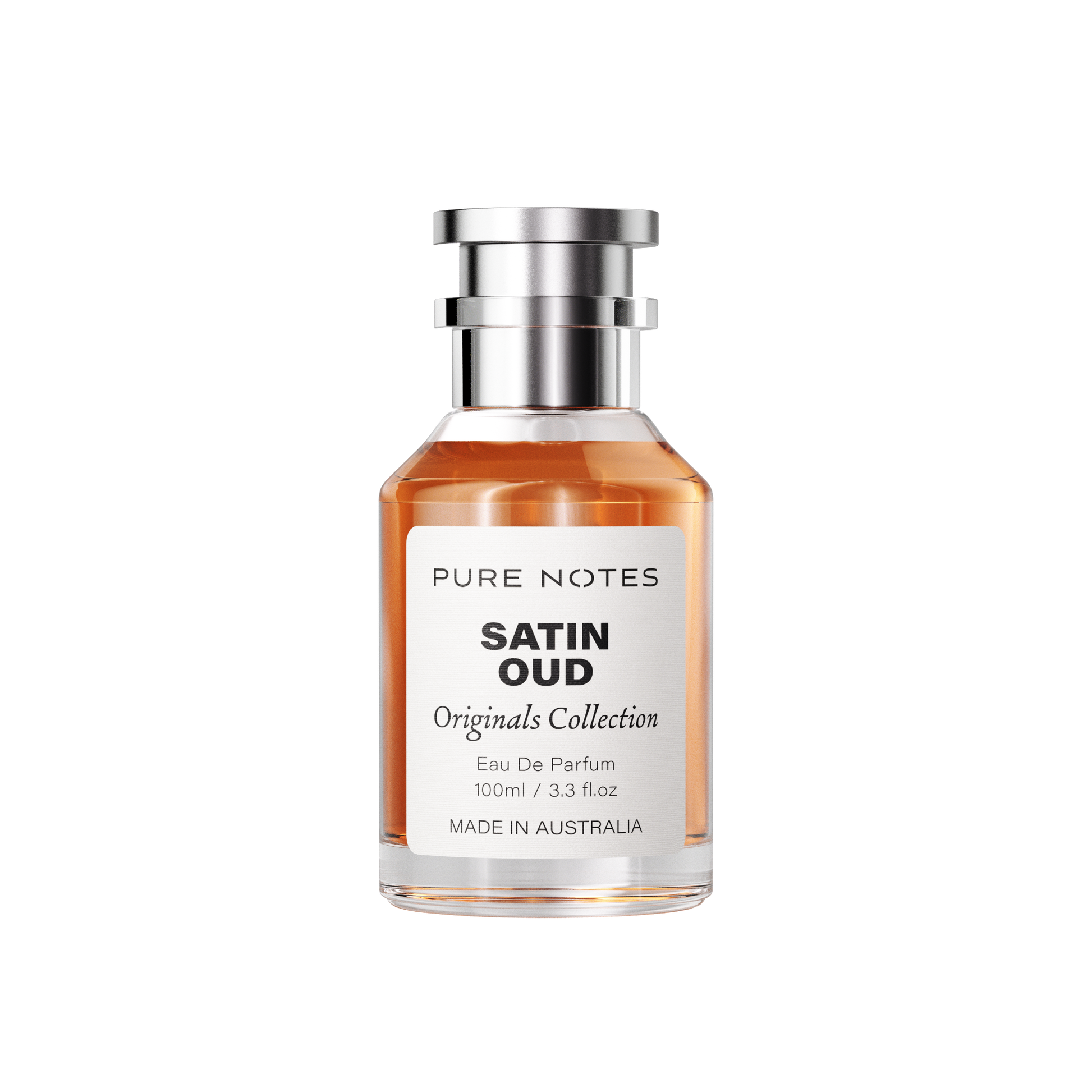 Satin Oud rose vanilla oud sandalwood velvety oriental EDP Pure Notes AU