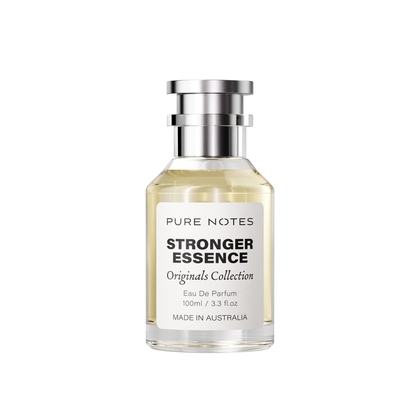 Stronger Essence oud bergamot lavender tonka bean vanilla bold EDP Pure Notes AU