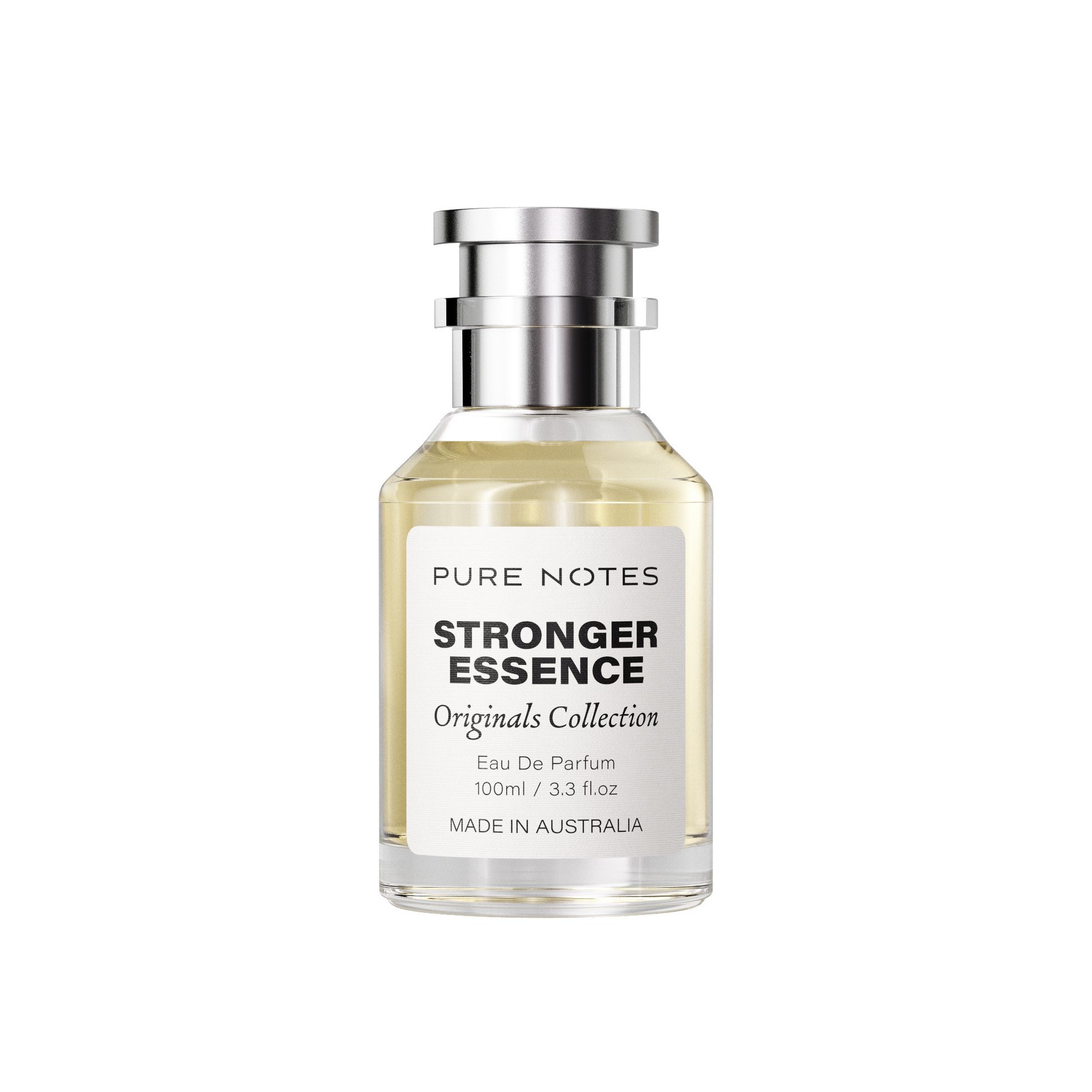 Stronger Essence oud bergamot lavender tonka bean vanilla bold EDP Pure Notes AU