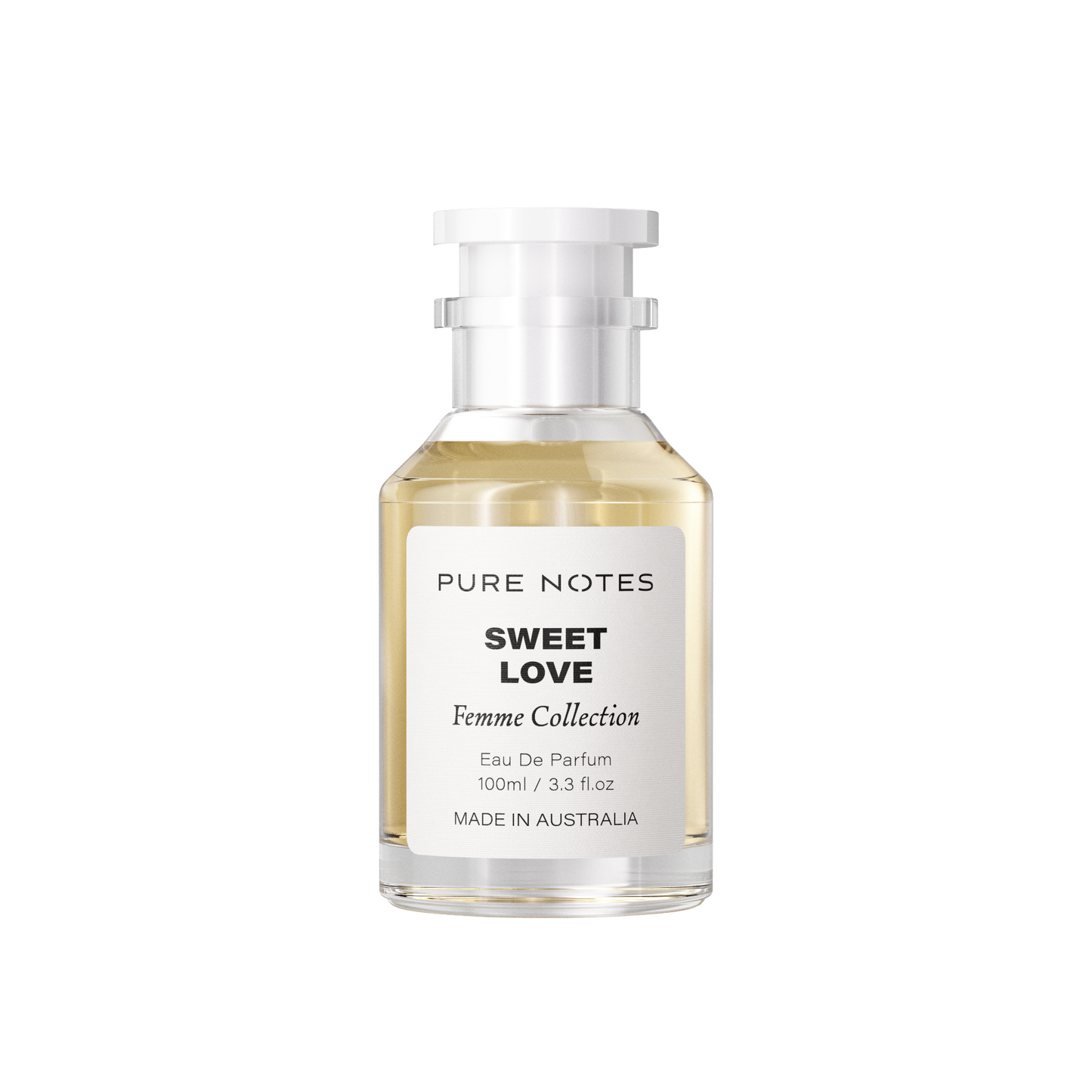 Sweet Love neroli bergamot iris jasmine musk vanilla oriental EDP Pure Notes AU