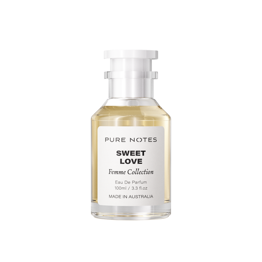 Sweet Love neroli bergamot iris jasmine musk vanilla oriental EDP Pure Notes AU