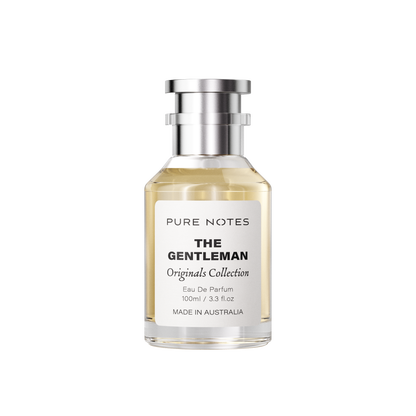 The Gentleman bergamot creamy coconut tonka bean sophisticated EDP Pure Notes AU