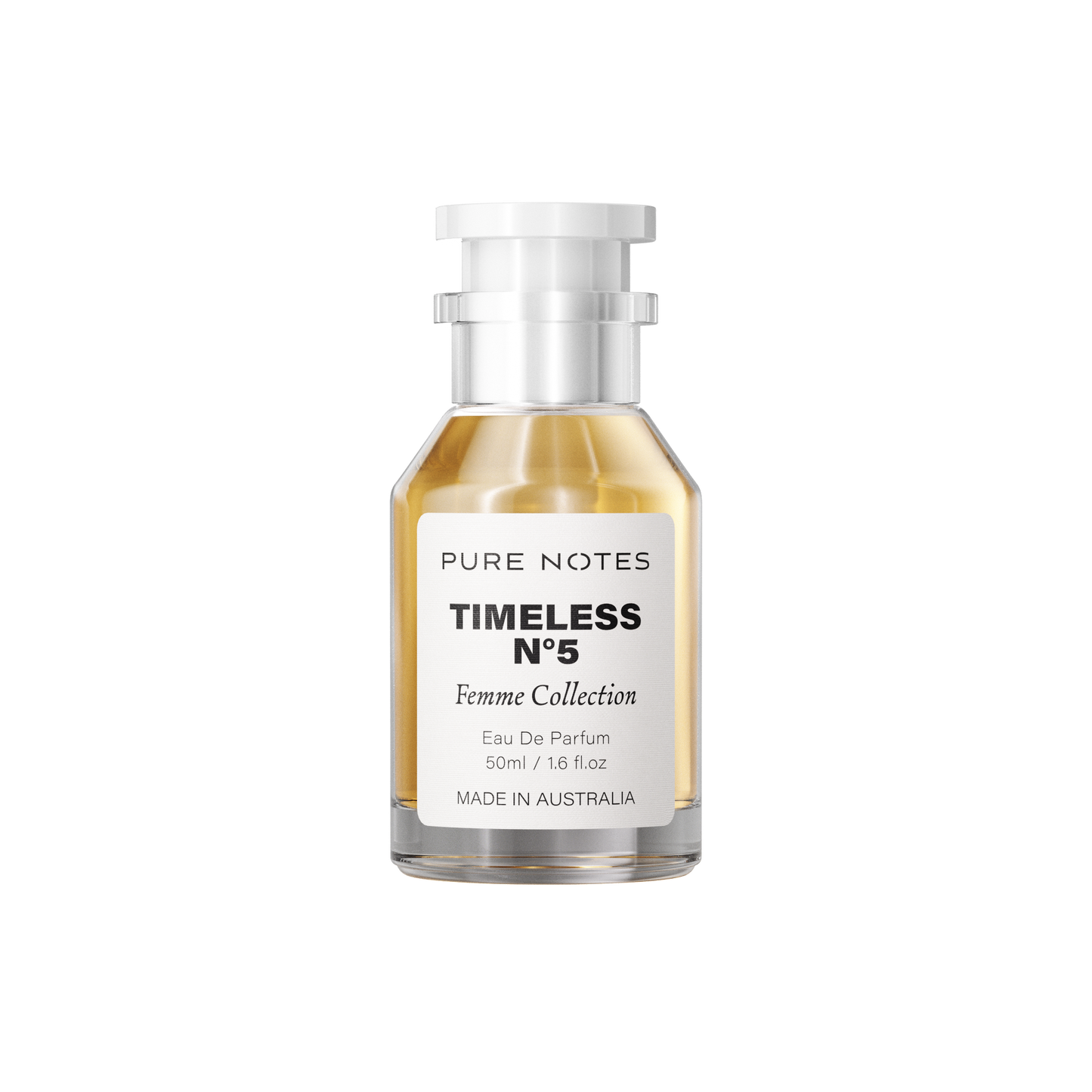Timeless N5 50ml floral jasmine rose EDP Pure Notes AU
