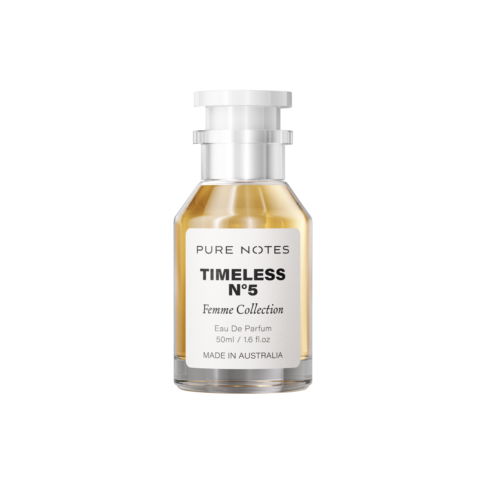 Timeless N5 50ml floral jasmine rose EDP Pure Notes AU
