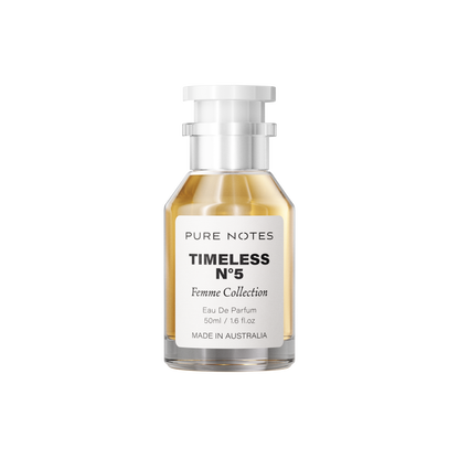 Timeless N5 50ml floral jasmine rose EDP Pure Notes AU