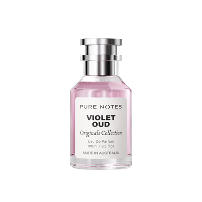 Violet Oud oud violet saffron patchouli leather bold EDP Pure Notes AU